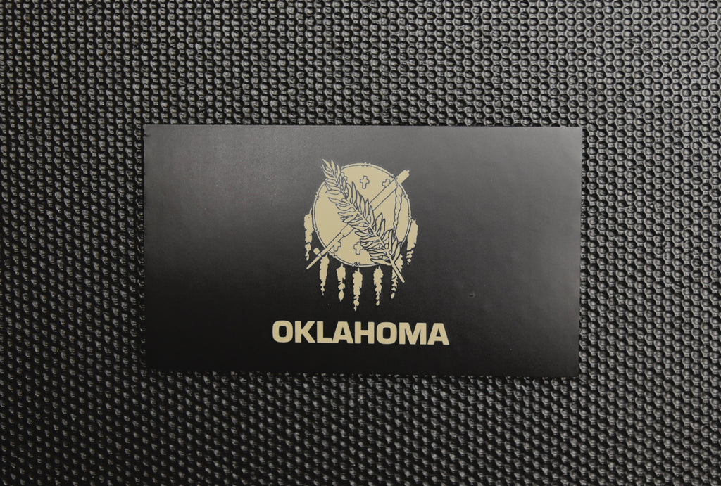 Infrared Oklahoma State Flag Patch