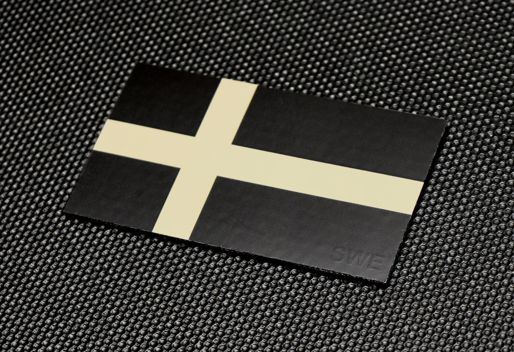 Infrared Sweden Flag