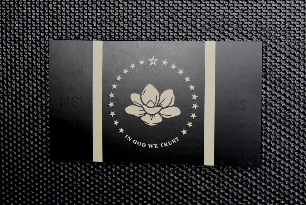 Infrared Mississippi State Flag Patch