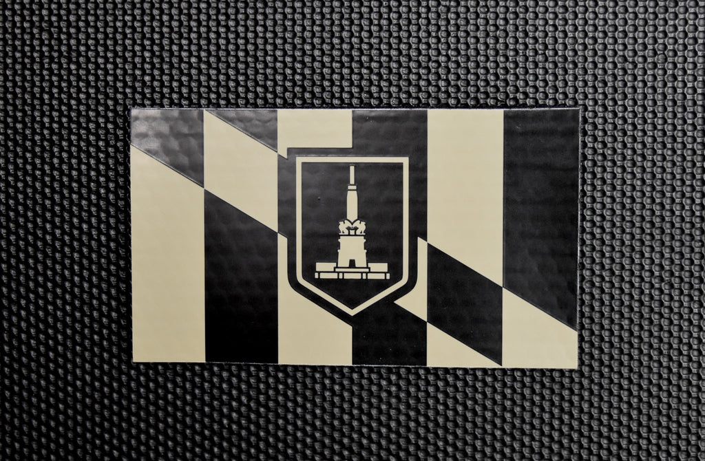 Infrared Baltimore Maryland State Flag Patch