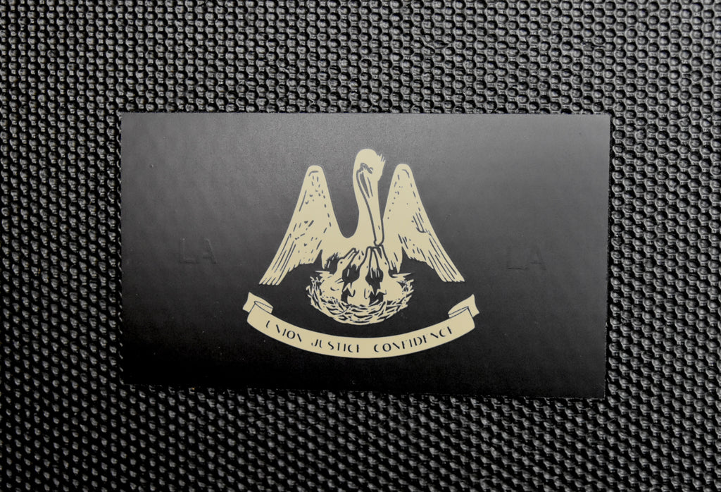 Infrared Louisiana State Flag Patch