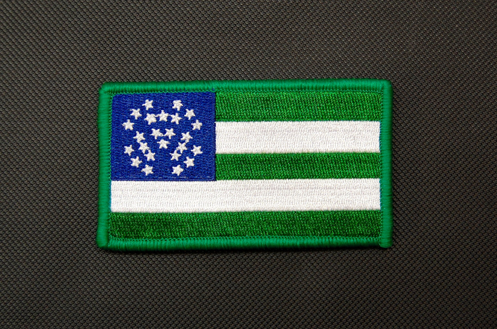 New York Police Department Flag Patch & Lapel Pin Set