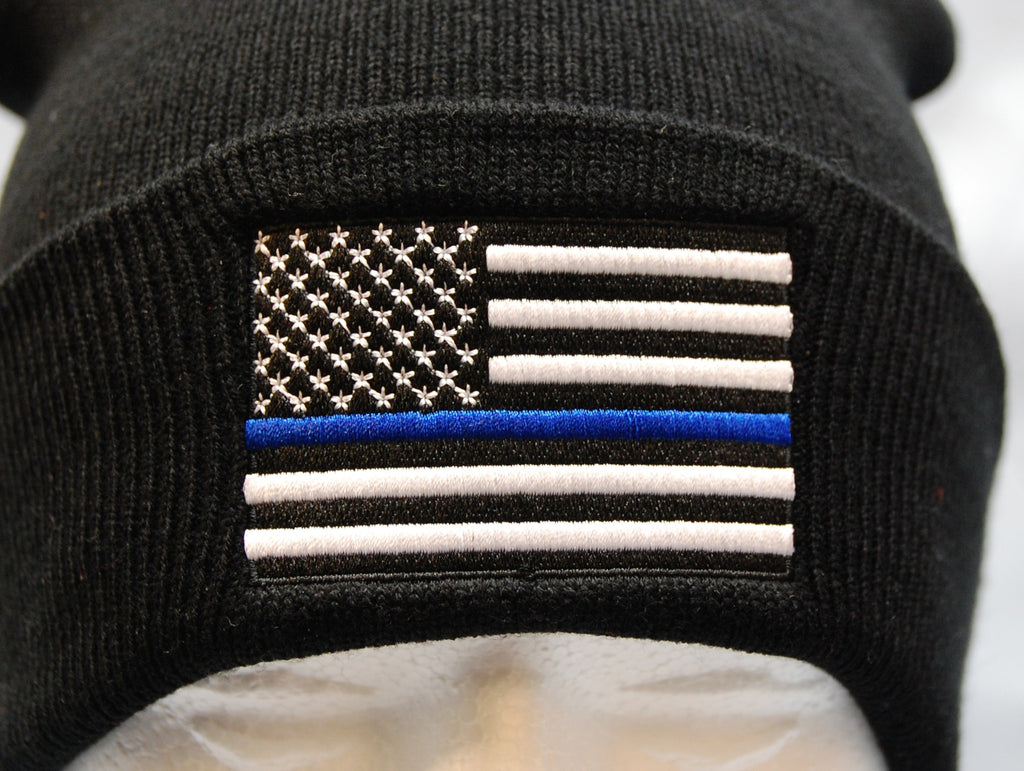 Thin Blue Line Beanie / Watch Cap