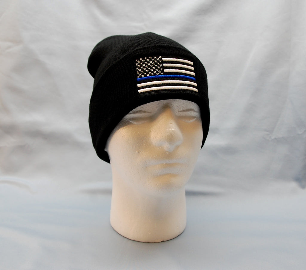 Thin Blue Line Beanie / Watch Cap