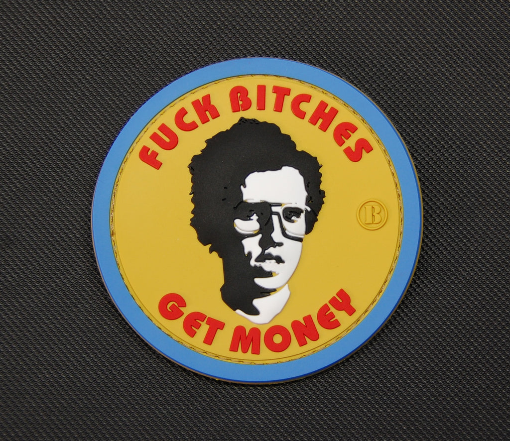 Napoleon Dynamite Fuck Bitches Get Money 3D PVC Morale Patch