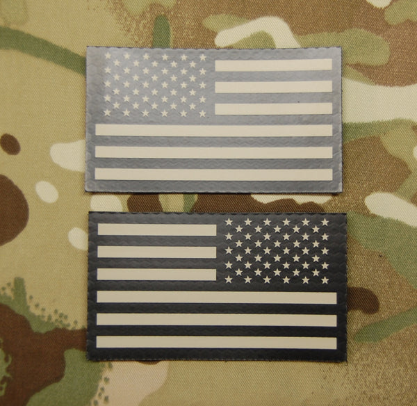 Amazon.com: Reflective USA Flag Patch Infrared IR US USA