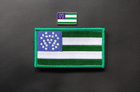Premium Embroidered UK Thin Blue Line Poppy Patch