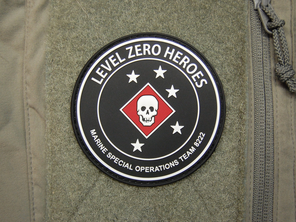 Level Zero Heroes PVC Morale Patch