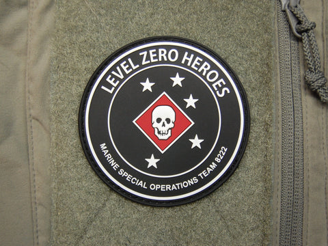 Level Zero Heroes Wings PVC Patch