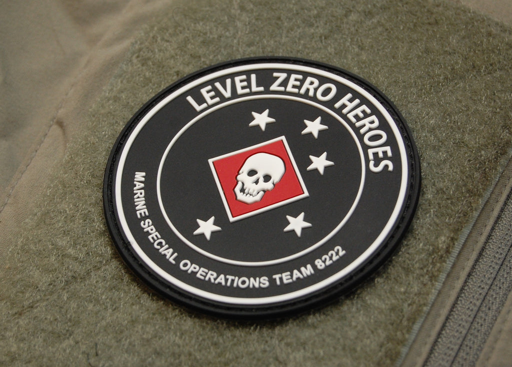 Level Zero Heroes PVC Patch Bundle