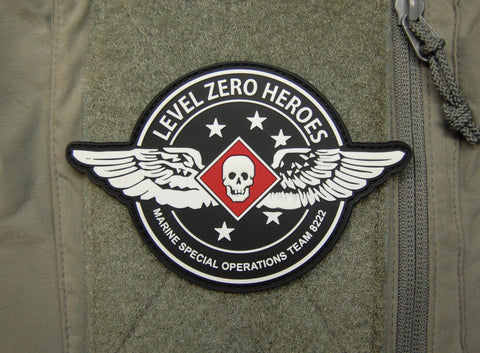 Level Zero Heroes PVC Morale Patch