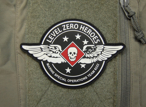 Level Zero Heroes PVC Patch Bundle