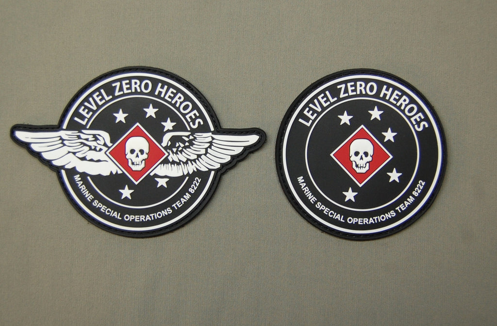 Level Zero Heroes PVC Patch Bundle