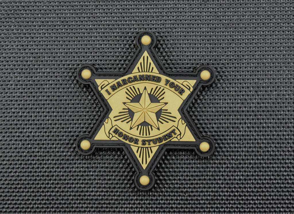 I Narcanned Your Honor Student 3D PVC Morale Patch