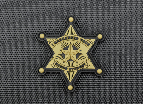 Premium Embroidered UK Thin Blue Line Poppy Patch