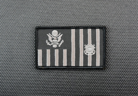 Premium Embroidered UK Thin Blue Line Poppy Patch