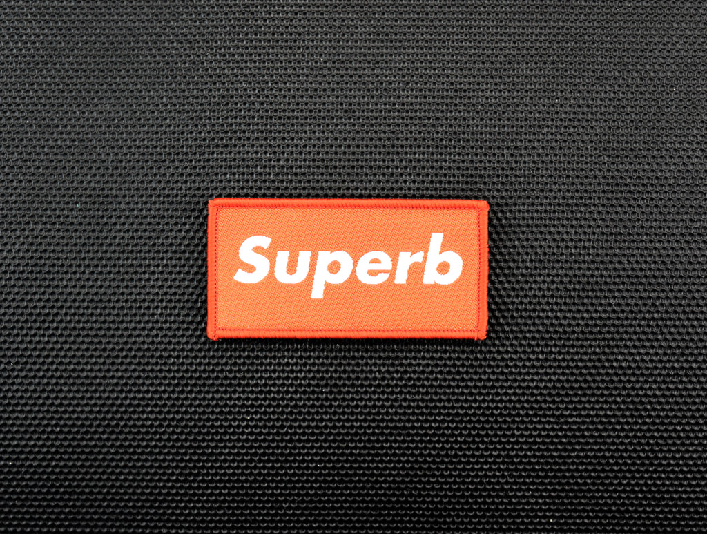 Superb / Supreme Parody Woven Morale Patch