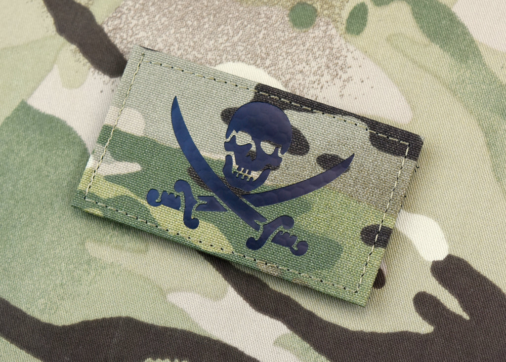 Infrared Multicam Calico Jack Call Sign Patch