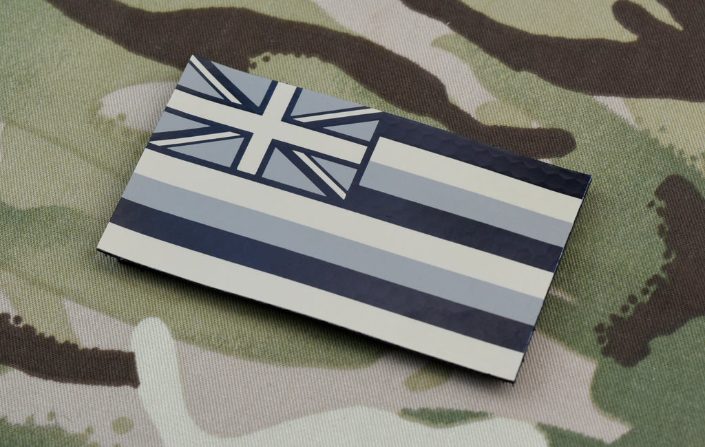 Infrared Hawaii State Flag Patch Set