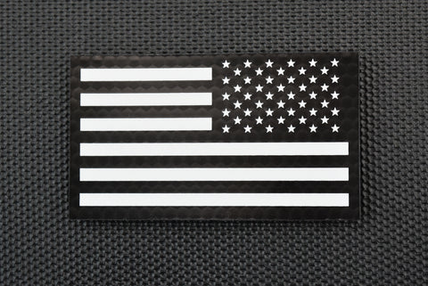 Infrared Printed Multicam IR US Flag Patch Set