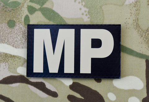 Premium Embroidered UK Thin Blue Line Poppy Patch