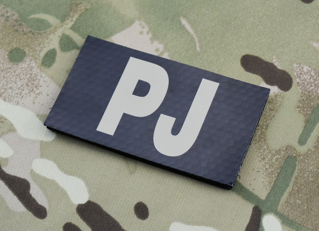 Infrared Black & Tan PJ Patch