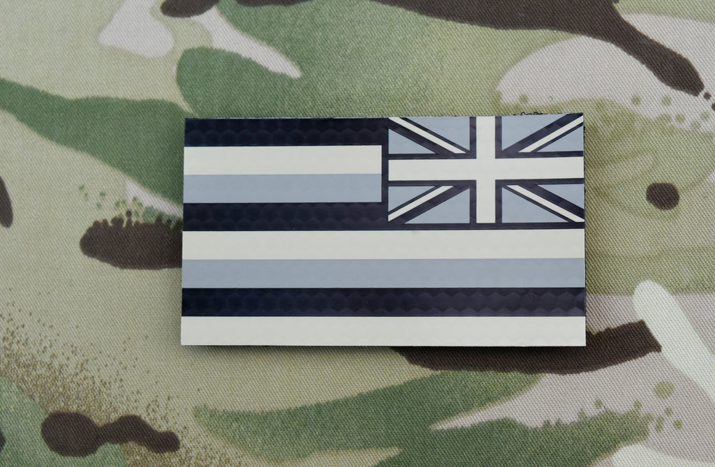 Infrared Hawaii State Flag Patch Set