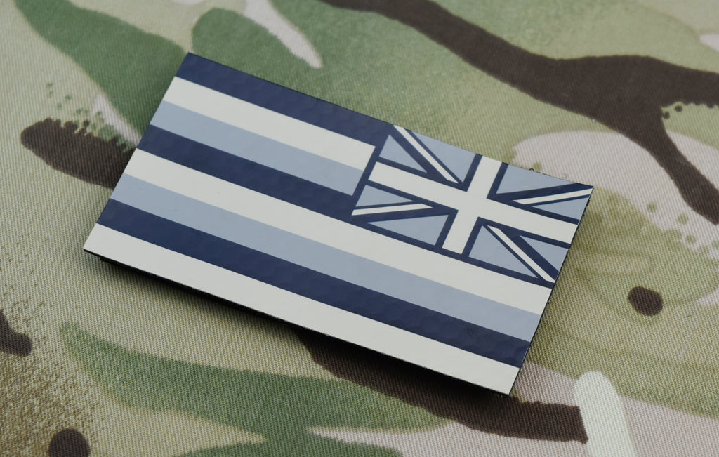 Infrared Hawaii State Flag Patch Set