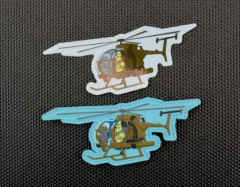 Big Bird Little Bird PVC Morale Patch