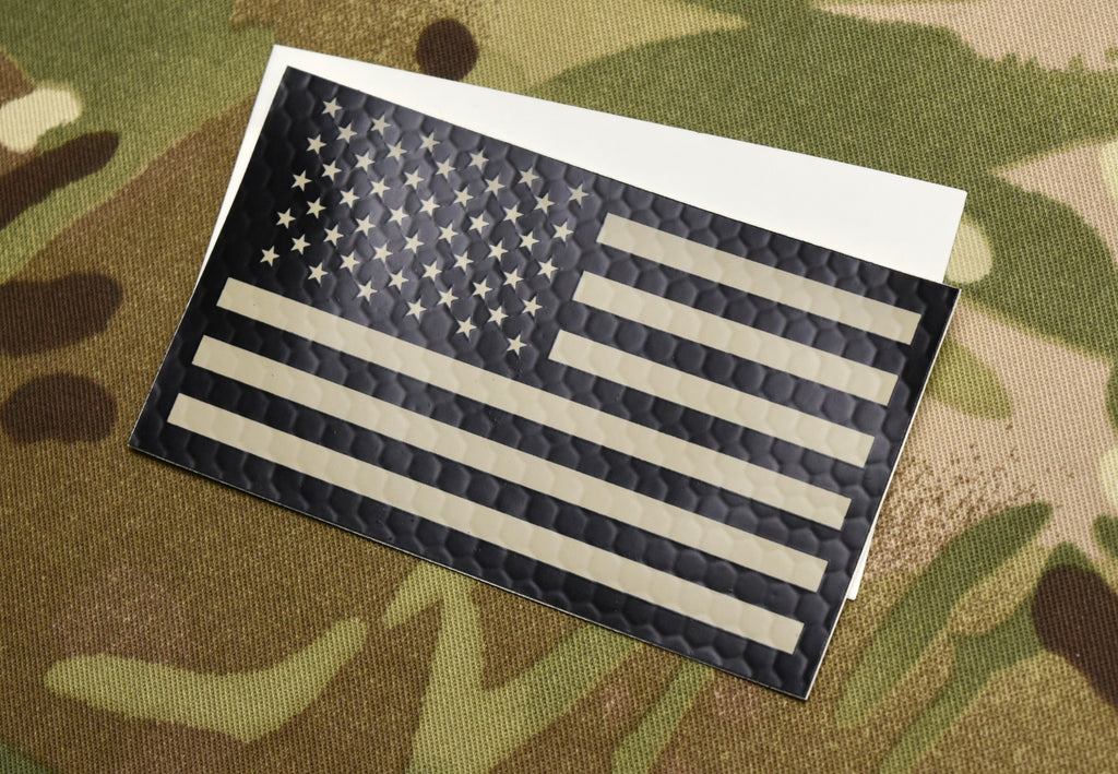 Infrared US Flag Decal