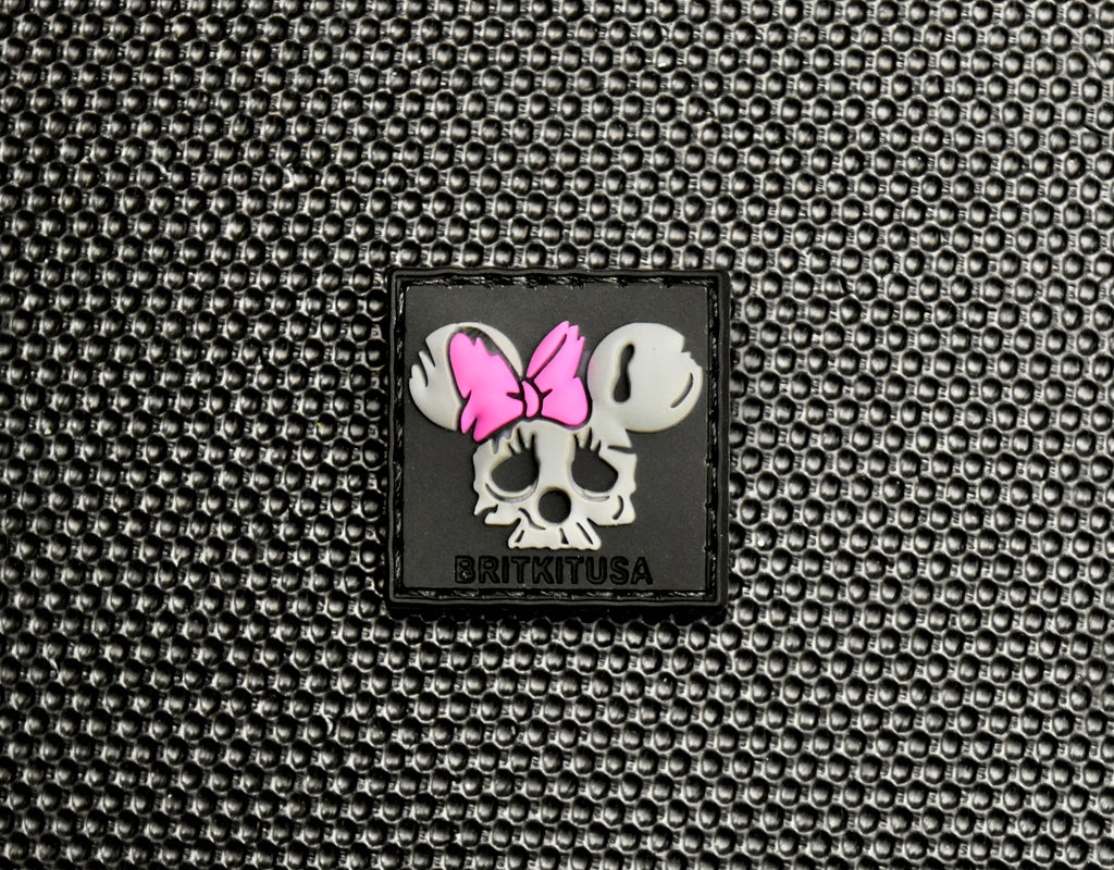 Mouse Skull 3D PVC Ranger Eye Patch
