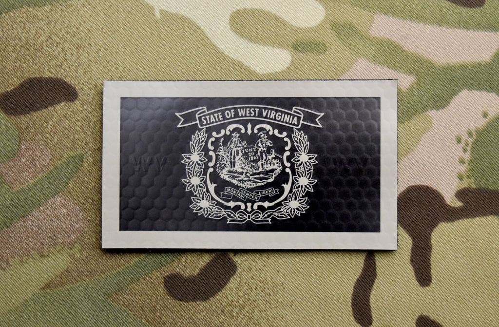 Infrared West Virginia State Flag Patch