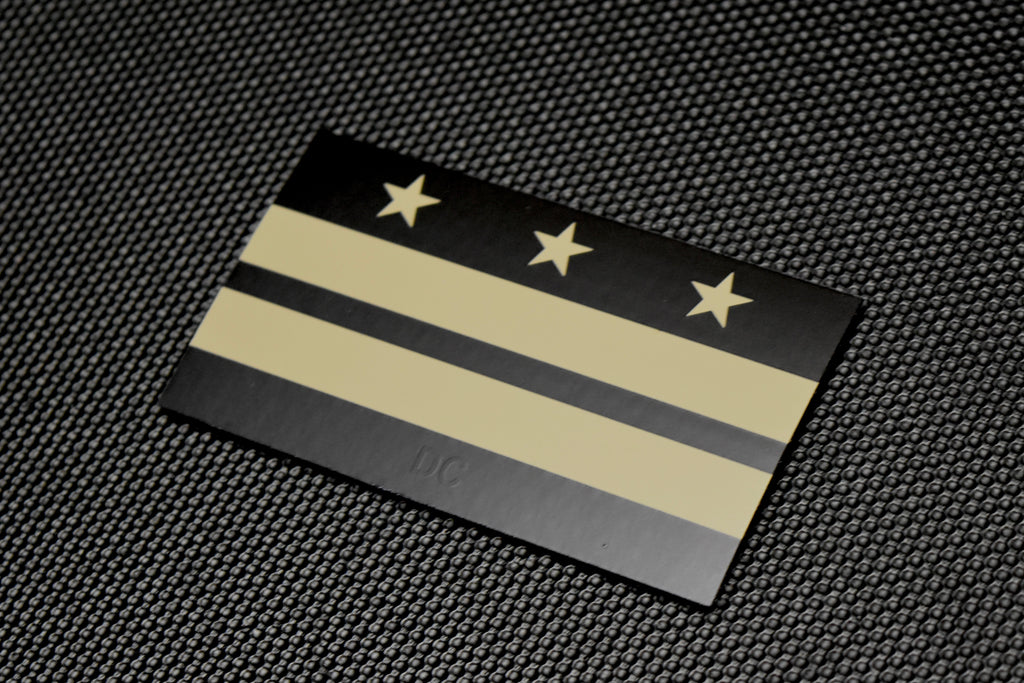 Infrared District Of Columbia Flag Patch