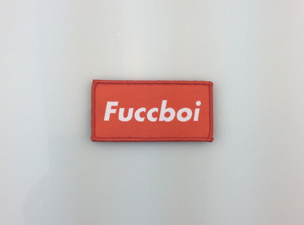 Fuccboi Woven Morale Patch