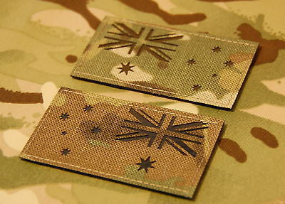 Infrared Multicam Australian Flag Patch Set