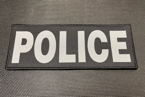 Premium Embroidered UK Thin Blue Line Poppy Patch