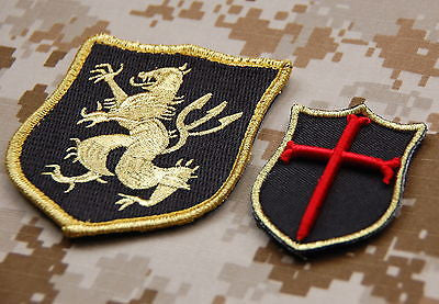 NSWDG Gold Squadron & Mini Crusader Patch Set