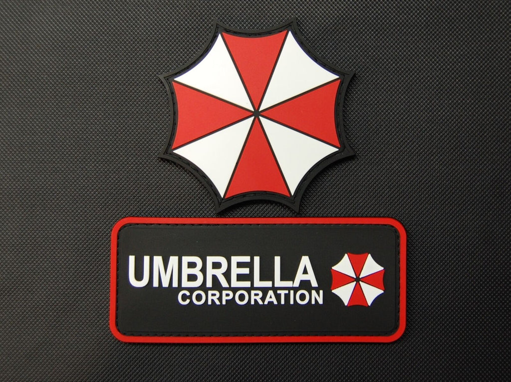 Resident Evil Umbrella Corporation 2 Piece PVC Patch Set
