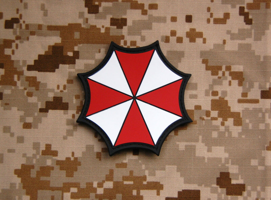 Resident Evil Umbrella Corporation 2 Piece PVC Patch Set