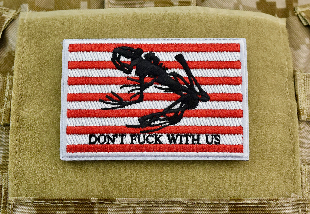 Premium Embroidered DON'T FUCK WITH US Morale Patch
