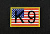 K9 US Flag 3D PVC Morale Patch - Full Color