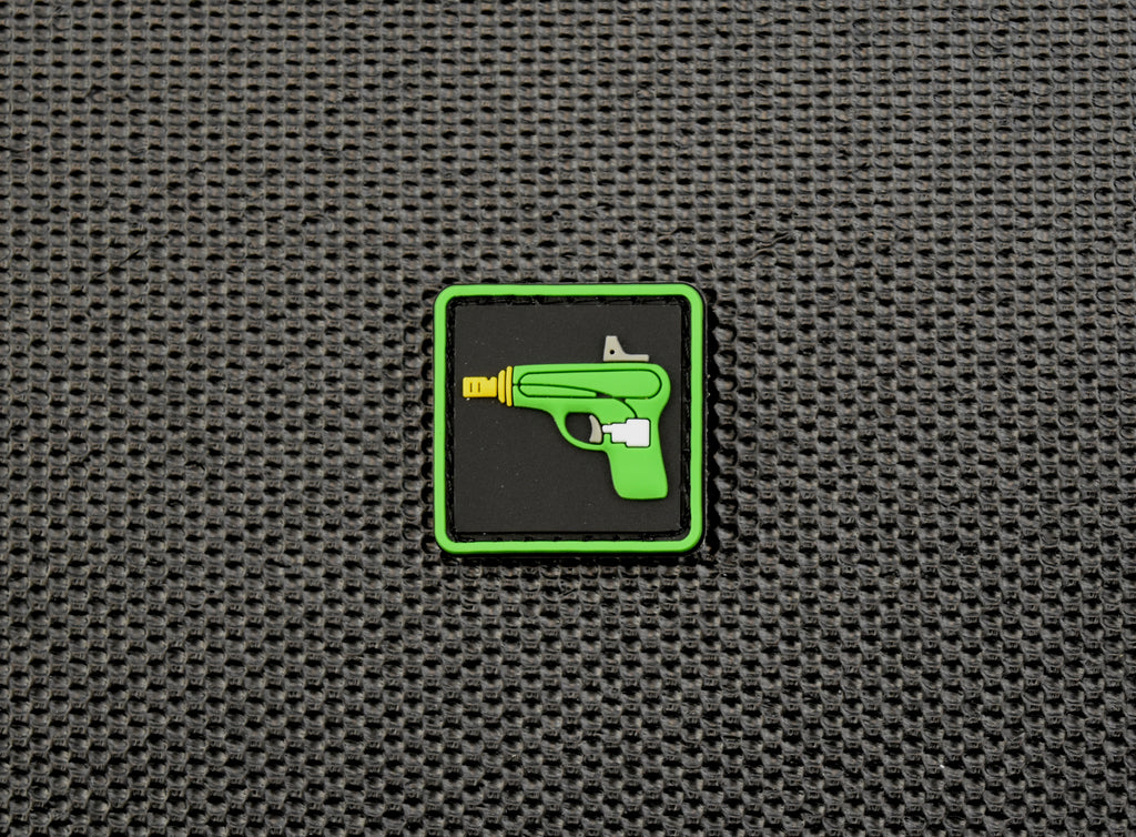 Enhanced Emoji Water Pistol 3D PVC Ranger Eye Morale Patch