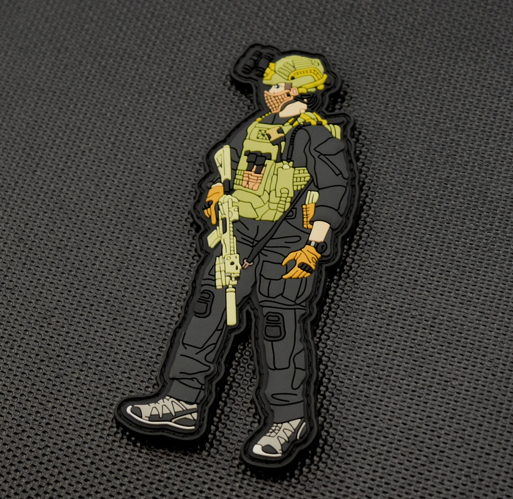 SAS CRW Assaulter 3D PVC Limited Edition Patch