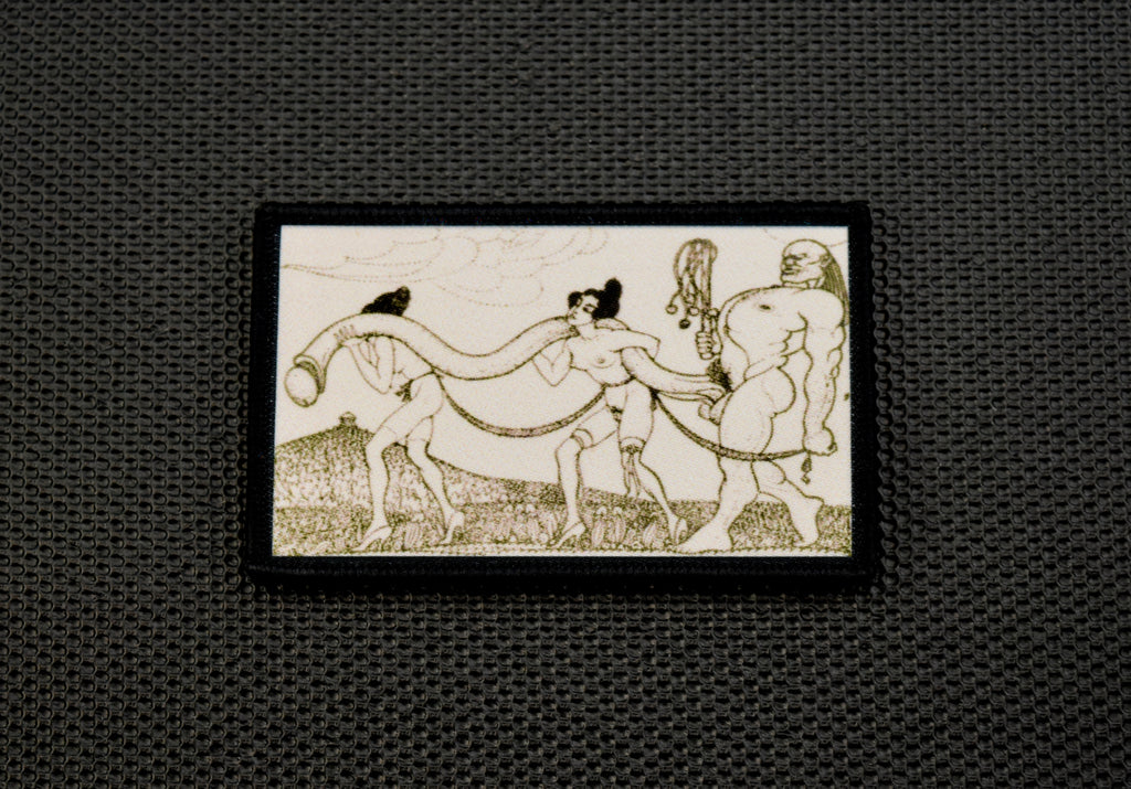 Long Dong Sublimated Dye Printed Morale Patch