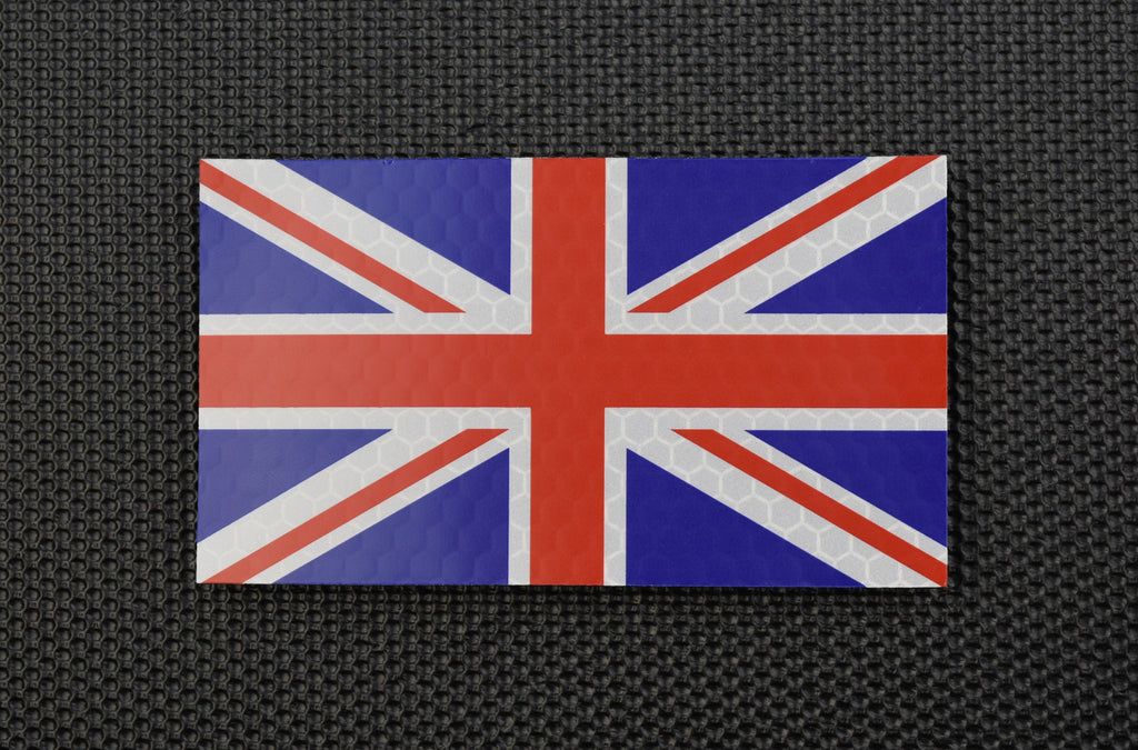 UK IR SOLAS Flag Standard & Mini Full Colour Patch Set