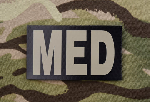 Infrared Printed Multicam IR US Flag Patch Set