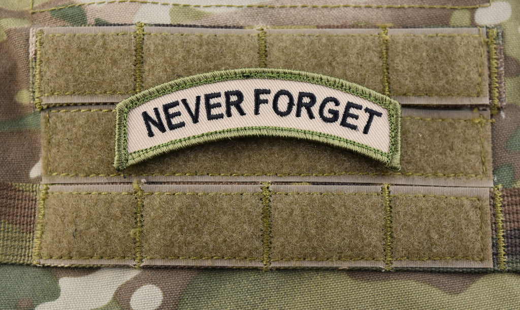 NEVER FORGET Tab Morale Patch