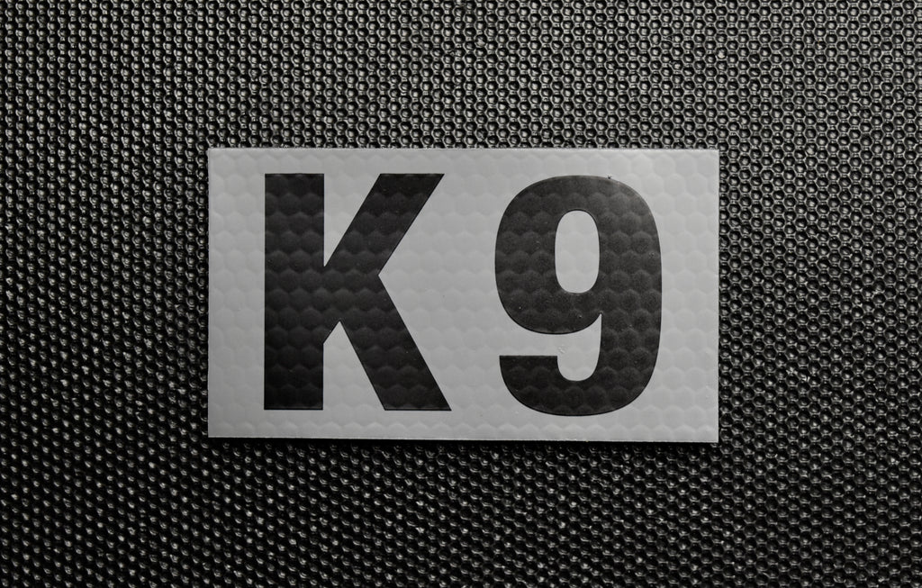 Infrared K9 Black & Grey Patch