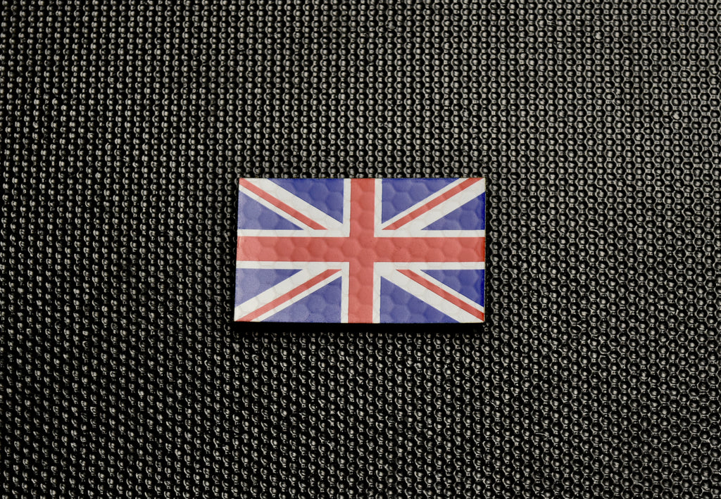 UK IR SOLAS Flag Standard & Mini Full Colour Patch Set