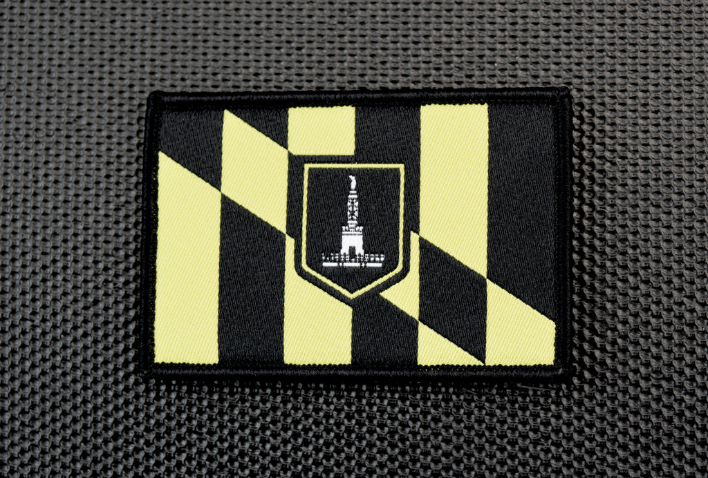 Subdued Flag of Baltimore Woven Patch